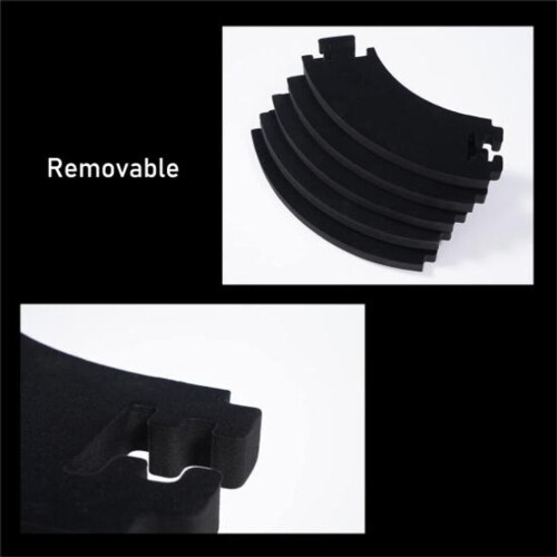 (black) Splicing Dart Board Wall Protector Ring High Strength Removable Simple Installation Wall Surround Dart Backboard Black Ring 2