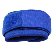 (blauw) Elastische druk polsbandage ondersteunende band wikkels handpalm ondersteuning buitensporten