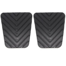 (2 stuks) Rubberen rem koppeling voetpedaal pad cover voor Kia Rio 3 Yb Jb Ub SC 2007 2008 2009 2010