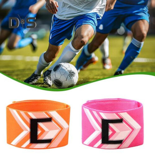 (orange) Soccer Captain Armband Adjustable Captain 2