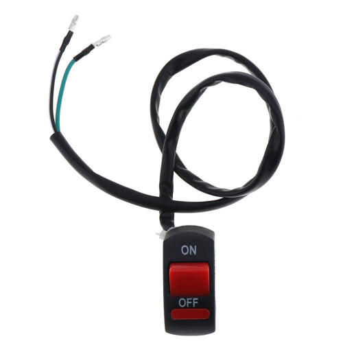 Universal Handlebar Switch On-off Button Headlight Flame Rollout Switch For Motorcycle 1