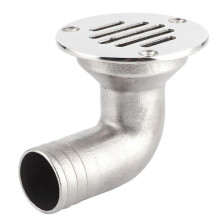 Marine Deck Ablauf 316 Edelstahl 90 Grad Ellenbogen Boden Ablauf 32mm Für Boot Yacht