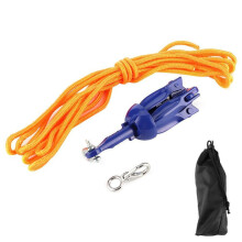 Marine Folding Anchoring Kit 4?tine Anker Seil Haken Wasserfahrzeug Acc Für Boote Kajak Kanu Segelboot