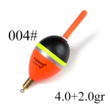 (Color 004 Size 4-2) Ftk 1pcs Fishing Barguzinsky Long Distance Fir Float 6g 8,5g 9g Length 80mm 85mm
