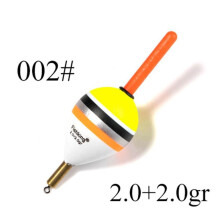 (Color 002 Size 2-2) Ftk 1pcs Fishing Barguzinsky Long Distance Fir Float 6g 8,5g 9g Length 80mm 85mm