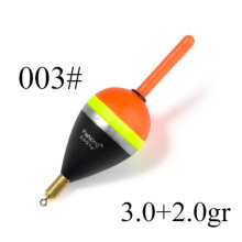 (Color 003 Size 3-2) Ftk 1pcs Fishing Barguzinsky Long Distance Fir Float 6g 8,5g 9g Length 80mm 85mm