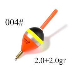(Color 004 Size 2-2) Ftk 1pcs Fishing Barguzinsky Long Distance Fir Float 6g 8,5g 9g Length 80mm 85mm