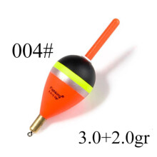 (Color 004 Size 3-2) Ftk 1pcs Fishing Barguzinsky Long Distance Fir Float 6g 8,5g 9g Length 80mm 85mm