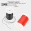(red) 90m Archery Bowstring Serving Thread Abrasion-resistant Polyester Bowstring Protection Tying Peep Sights Nock Compound Recurve 3