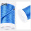 (blue) 90m Archery Bowstring Serving Thread Abrasion-resistant Polyester Bowstring Protection Tying Peep Sights Nock Compound Recurve 4