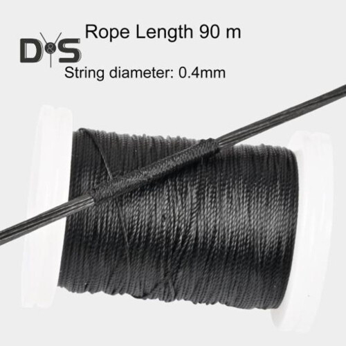 (red) 90m Archery Bowstring Serving Thread Abrasion-resistant Polyester Bowstring Protection Tying Peep Sights Nock Compound Recurve 1
