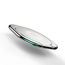 (grijs) Universele telefoonringhouder met 360 graden rotatie voor iPhone Samsung S10 Huawei P30 Magnetische
