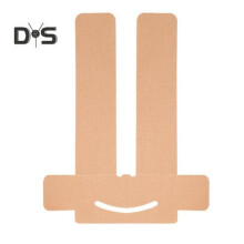 (beige) Knieband voor knieën, voorgesneden waterdichte elastische sporttape voor verlichting van kniepijn,