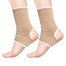 (ankle guard/pair) Bamboo Charcoal Knitted Ankle Brace For Sports, Basketball, Cycling & Mountaineering