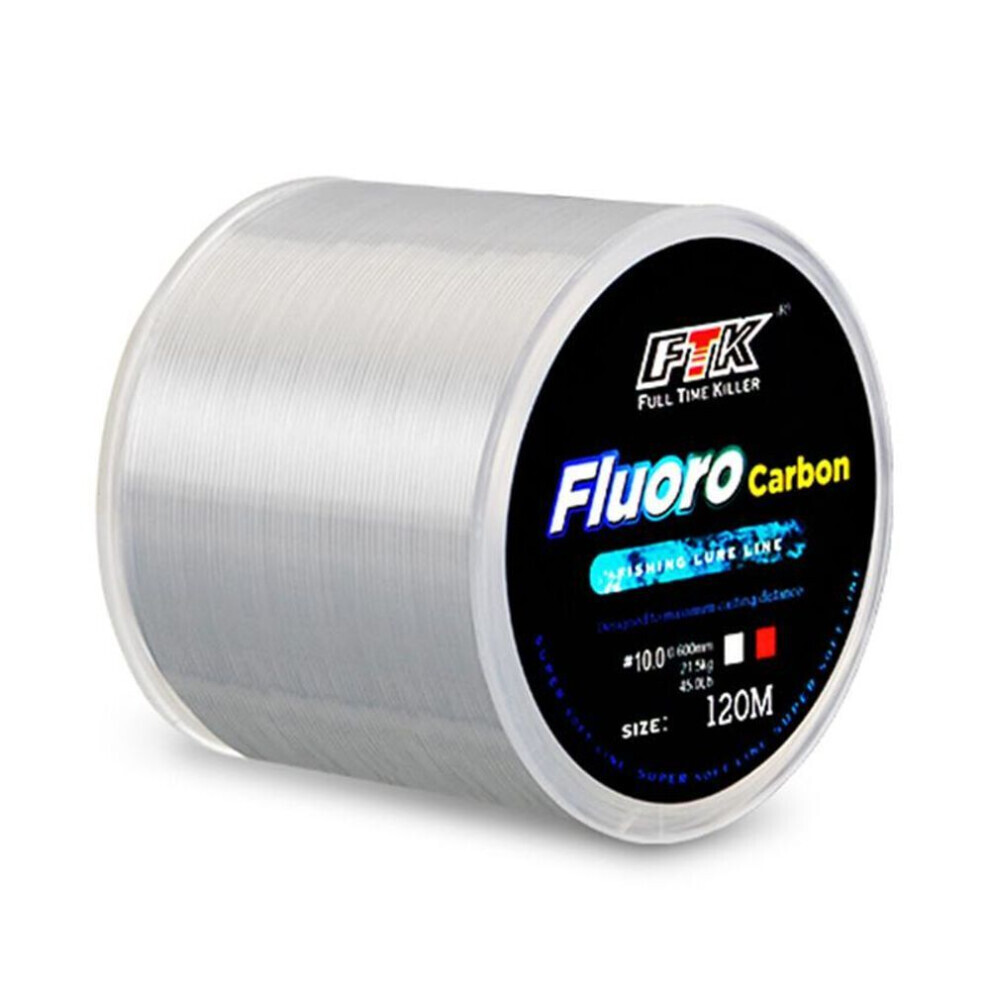 (6.0-0.4mm-30.36LB) FTK 120m Nylon Carp Fishing Line