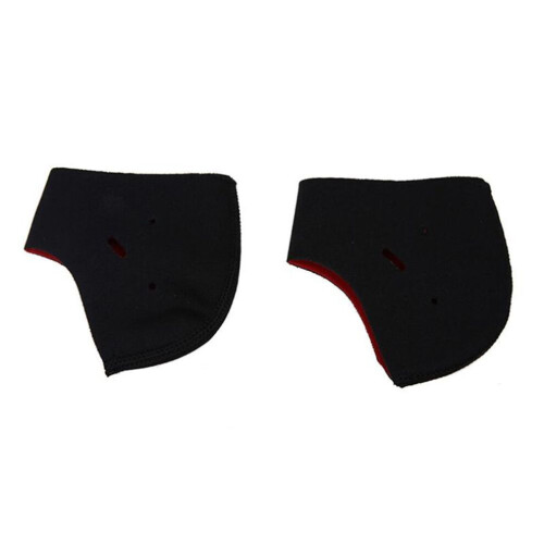(nero, taglia unica) Cuscinetti per speroni calcaneari, 1 set, impermeabili, per donna 2