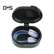 (blu) Clip nasale per nuoto in silicone morbido per sport acquatici, antiscivolo, impermeabile, per