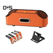 (orange, 1pc) Multifunctional Car Seat Back Storage Box With Bottle Holder Large Capacity Universal Easy To Install Car Seat Tissue