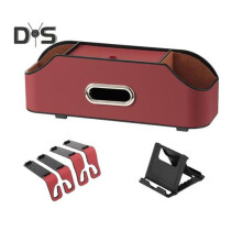 (red, 1pc) Multifunctional Car Seat Back Storage Box With Bottle Holder Large Capacity Universal Easy To Install Car Seat Tissue Box