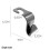 (ABS single hook, 1 piece) Car Seat Back Multi-function Hidden Headrest Hook 1