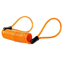 (orange) Dys Auto Shop 120cm Motorrad Motorrad Sicherheit Scheibenbremse Schloss Feder Erinnerung Kabel