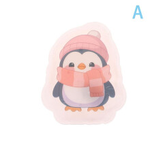 (A) Mini-chauffe-mains d'hiver Chauffe-mains Instantané Réutilisable Chauffe-mains Mignon en Dessin Animé Chaud et Rapidement Auto-chauffant Cadeau