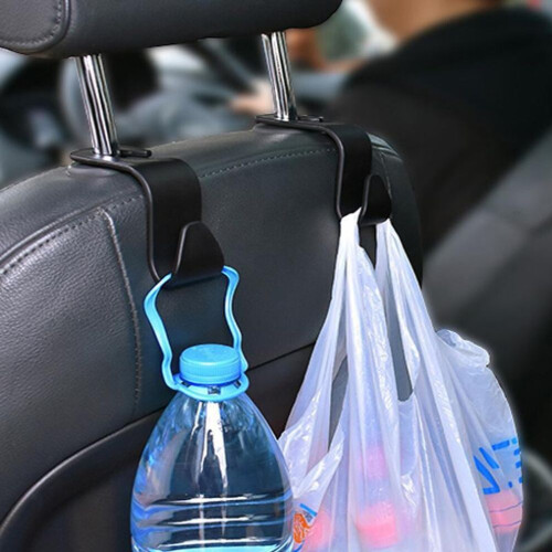 (brazing pattern single hook, 1 piece) Car Seat Back Multi-function Hidden Headrest Hook 1