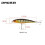 (FARBE-J) Harter Köder 11,2 cm/13 g Minnow Angelköder Tauchtiefe Kunstköder zum Karpfenangeln Wobbler 4