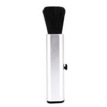 (silver) Car Accessories Dust Cleaner Retractable Wear-resistant Lightweight Car Accessories Air Outlet Cleaning Brush