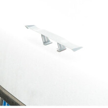 (wit) Auto Achterspoiler Mini Spoilervleugel Klein Model Gt Koolstofvezel Zonder Perforatie Staartversiering