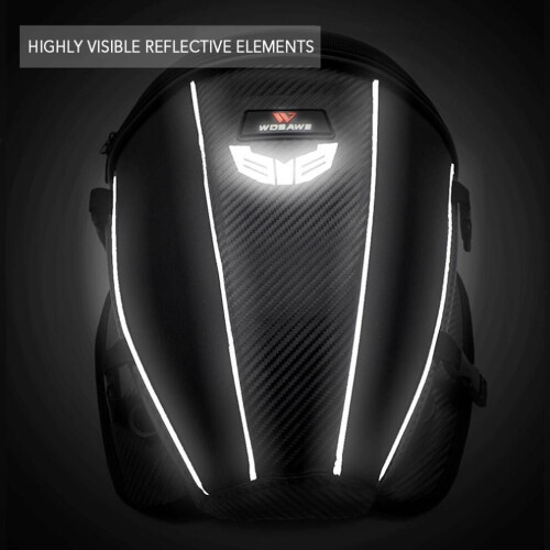 Multifunctionele reflecterende motortas, achterbanktas, schoudertas 2