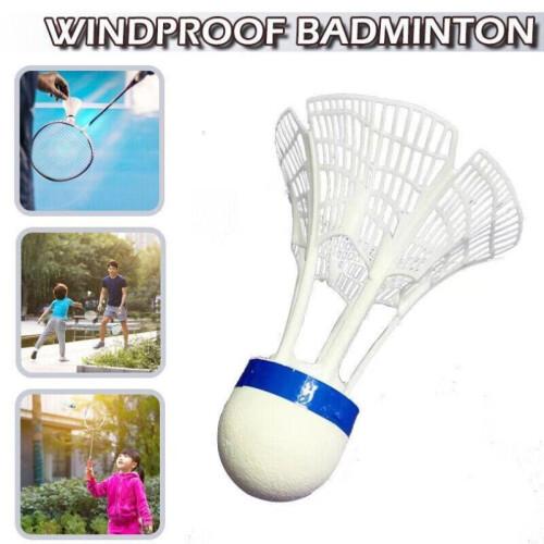 1PCS Windproof Badminton Nylon Plastic Professional Training Super Durable For Playing Outdoor Balls Training Balls 2