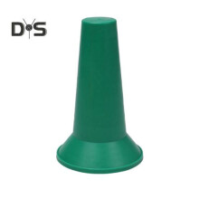 (verde) Cono da calcio per allenamento di agilità Cono sportivo in plastica Marcatore per campo da basket,