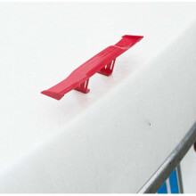 (rood) Auto Achterspoiler Mini Spoilervleugel Klein Model Gt Koolstofvezel Zonder Perforatie Staartversiering