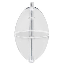 (4.2cm) Oval Fishing Plastic Clear Surface Float Sea Fishing Accessories