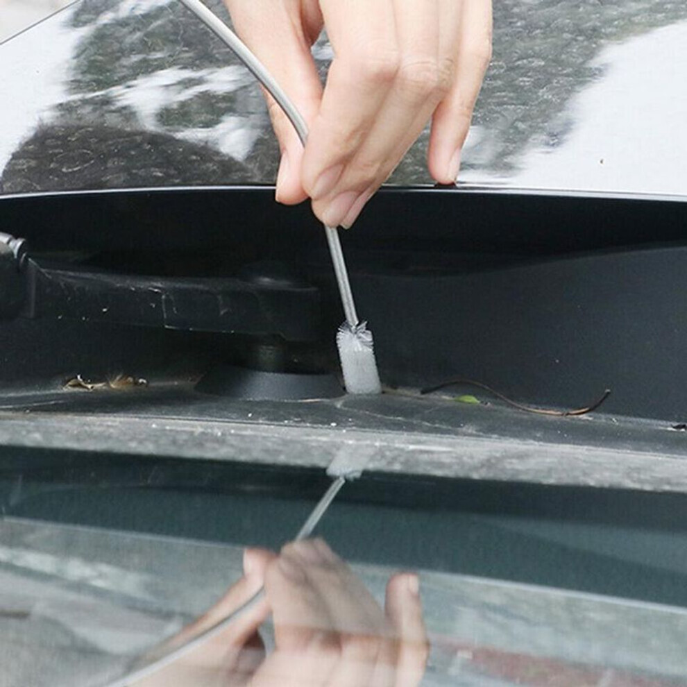 Brosse de Nettoyage pour Drainage de Voiture Brosse de Nettoyage pour Toit Solaire Porte Pare-Brise