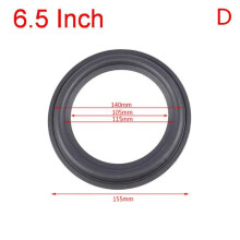 (6,5nich) 3-12 inch luidspreker surround rubberen woofer rand ring schuim audio reparatie