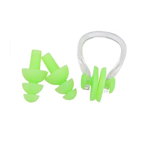 Bouchons d'oreilles en silicone pour la natation (orange) 2