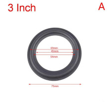 (3nich) 3-12 inch luidspreker surround rubberen woofer rand ring schuim audio reparatie