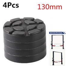 4 x 130 mm, accessori per paranchi per auto e camion rotondi, cuscinetti in gomma per bracci resistenti
