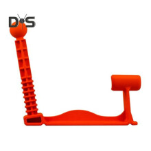 (orange) Golfschwungtrainer, Golfschwungkorrektor, 144-Grad-Schwunghaltungsübungshilfe für das Golftraining