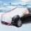 Parabrisas del coche, protector de nieve, antihielo, resistente al sol, protector solar 3