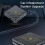 (golden) Car Bluetooth-compatible Adapter Box Hands-free Auto Reconnection Universal Compatibility Adapter Box Dongle 2