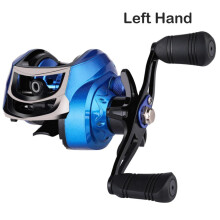 (blauw, linkshandig) Baitcasting Reel 18+1bb 8.1:1 Hoge snelheid vismolen Casting Reel voor zoetwater