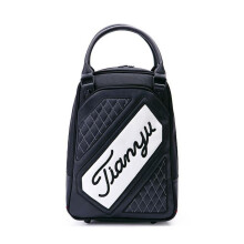 (nero, bianco) Borsa per scarpe da golf unisex - Soluzione di stoccaggio da viaggio portatile, leggera