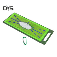 Golfmatte Kunstrasen Golf Swing Pad Tragbare Anti-Rutsch-Aufprallpads mit Karabiner Indoor Outdoor Golf