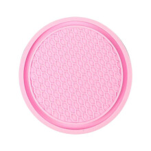 (pink) Car Coasters Pvc Travel Auto Cup Holder Insert Coaster Anti Slip Vehicle Interior Accessories Cup Mats