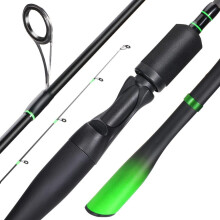 (2.1M Spinhengel) Sougayilang 1.8m 2.1m 2.4m Spinhengel/casting Draagbare reishengel 5-delige kunstaasvisserij