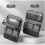 (grey, 45*64CM) Car Seat Back Multi-function Storage Organizer And Anti-kick Pad 1