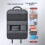 (grey, 45*64CM) Car Seat Back Multi-function Storage Organizer And Anti-kick Pad 2